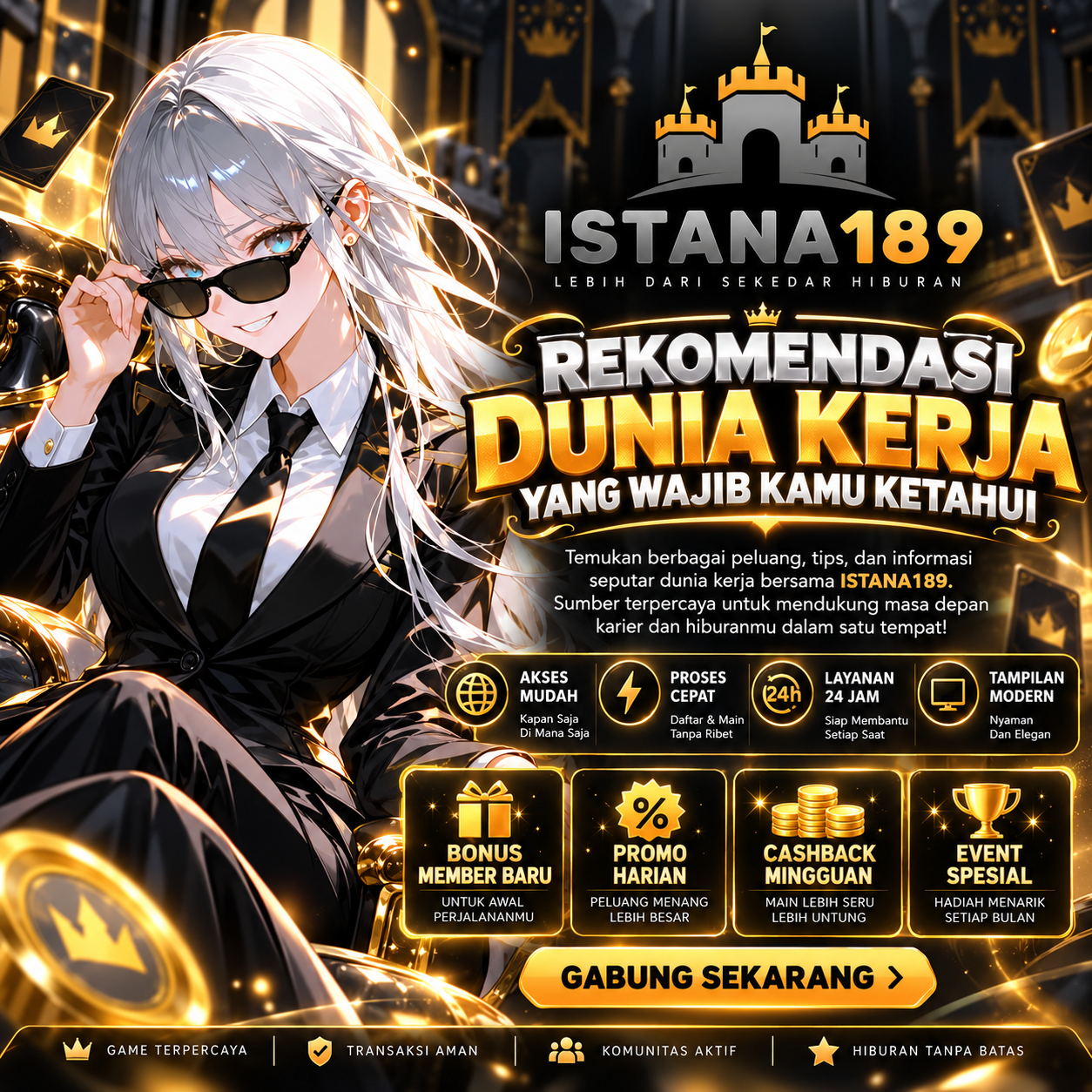 ISTANA189 :Rekomendasi Dunia Kerja Yang Wajib Kamu Ketahui ISTANA189 :Rekomendasi Dunia Kerja Yang Wajib Kamu Ketahui